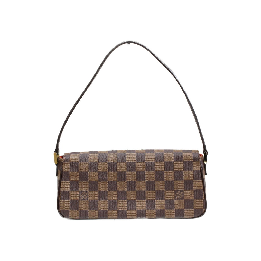 Louis Vuitton Orange Damier Shoulder Recoleta One Handbag Hobo